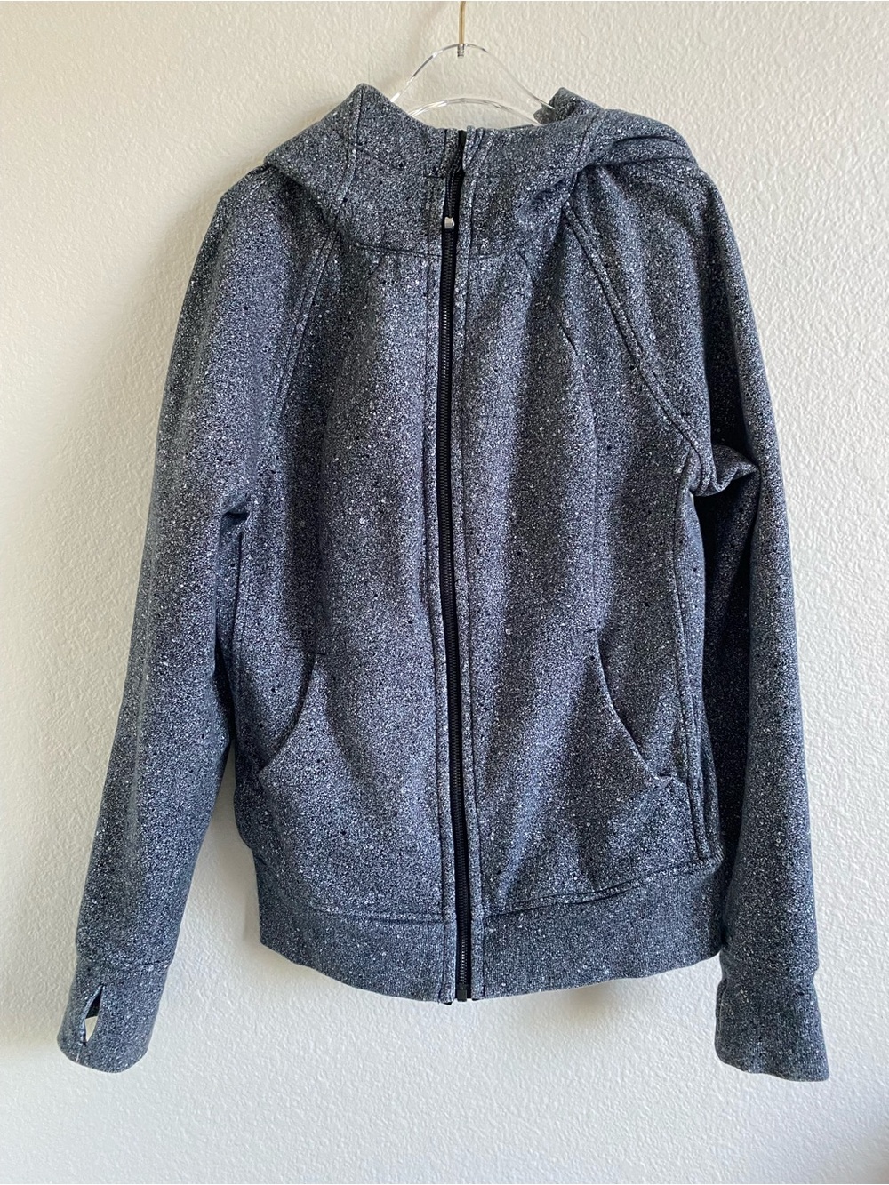 Lululemon Scuba Hoodie Luminesce Splatter White Black - Picture 4 of 7
